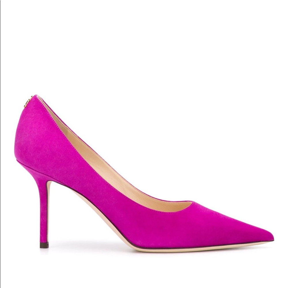 NIB Jimmy Choo Love 85 Magenta Pumps